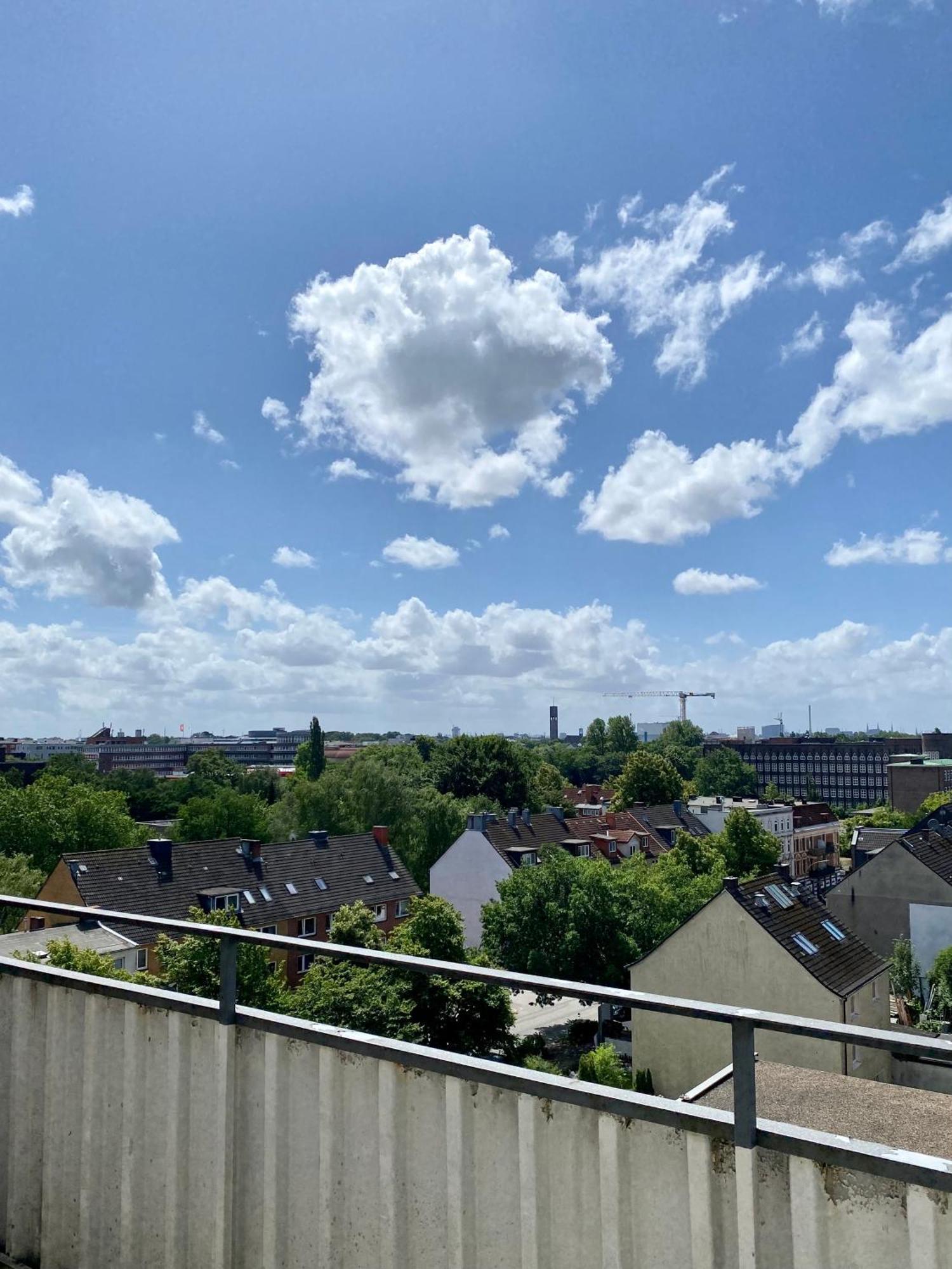 Zentrales Neues Apartment Hamburg Bagian luar foto
